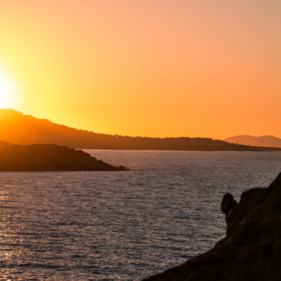 Coucher de soleil à l'Ile-Rousse