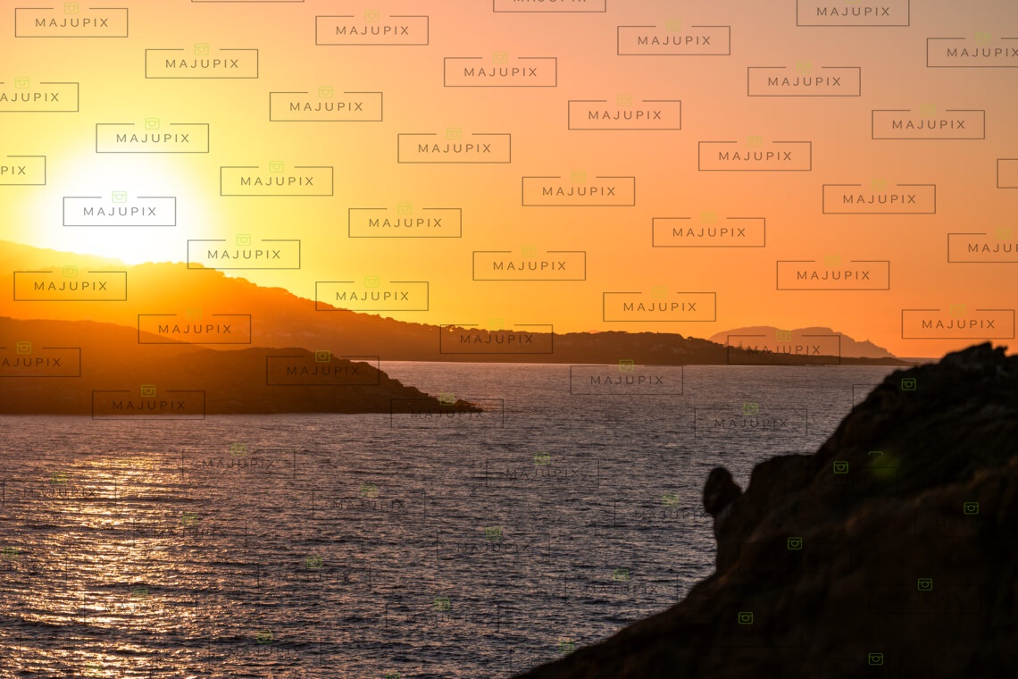 Coucher de soleil à l'Ile-Rousse