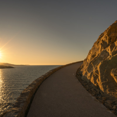 Coucher de soleil à l'Ile-Rousse