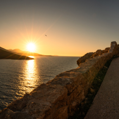 Coucher de soleil à l'Ile-Rousse