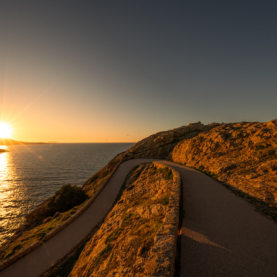 Coucher de soleil à l'Ile-Rousse