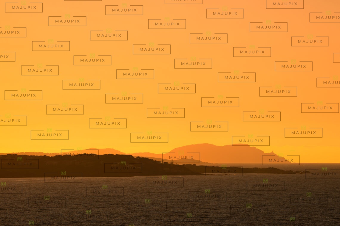 L'Ile-Rousse au coucher de soleil