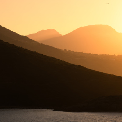 Coucher de soleil à l'Ile-Rousse