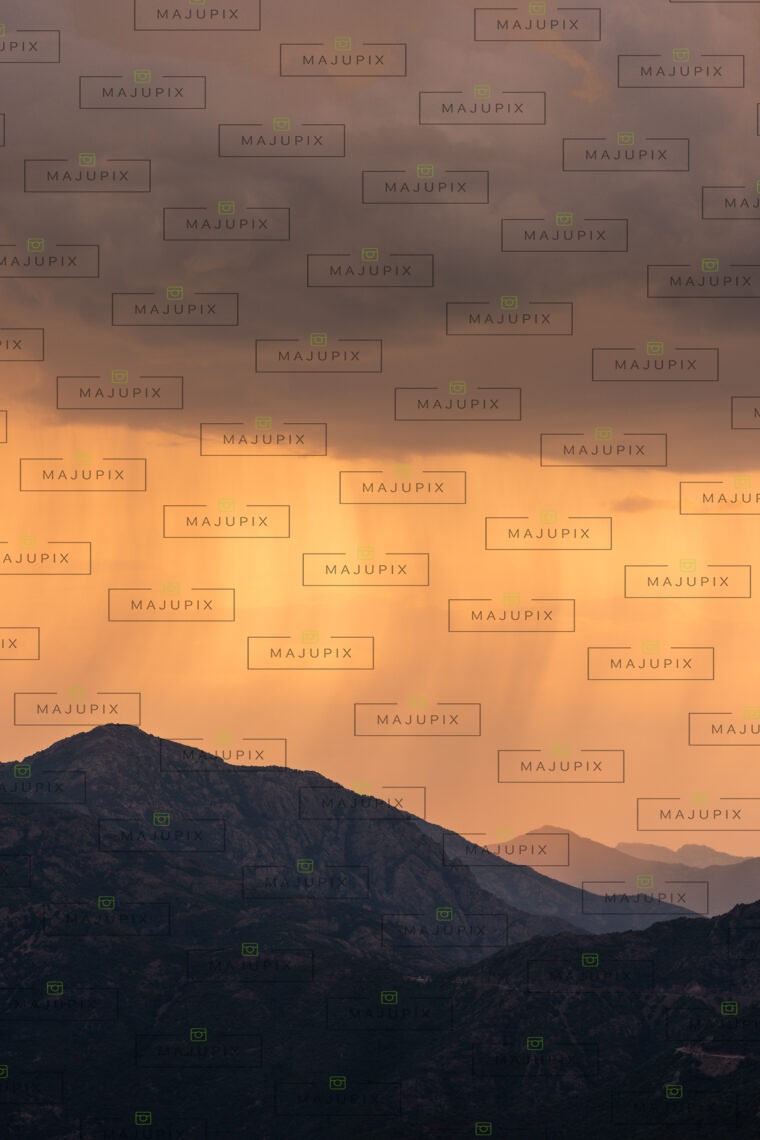 Coucher de soleil au Monte Seninu