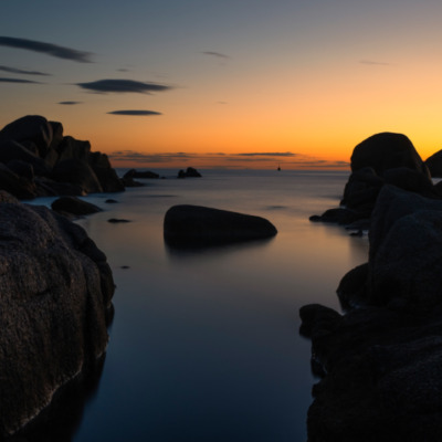 Coucher de soleil à L'Isolella