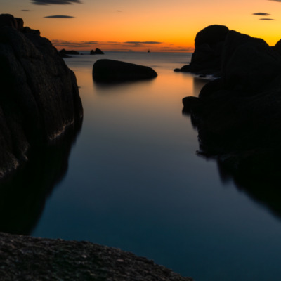 Coucher de soleil à L'Isolella