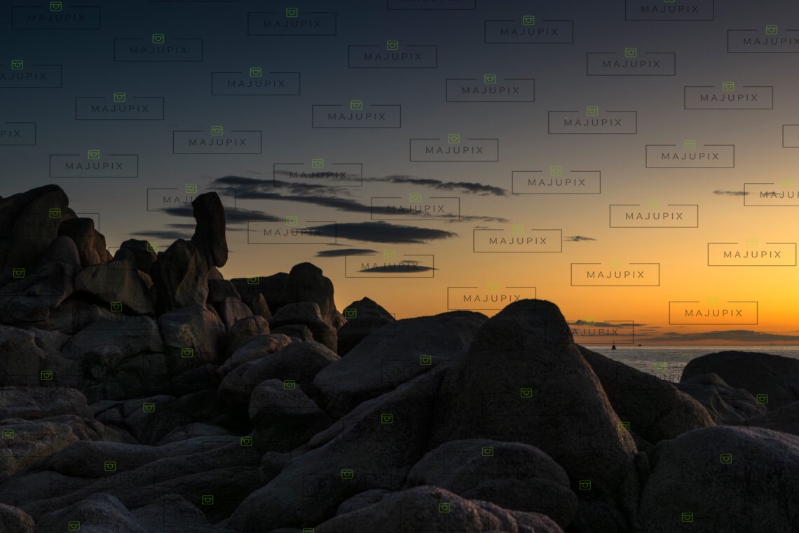 Coucher de soleil à L'Isolella