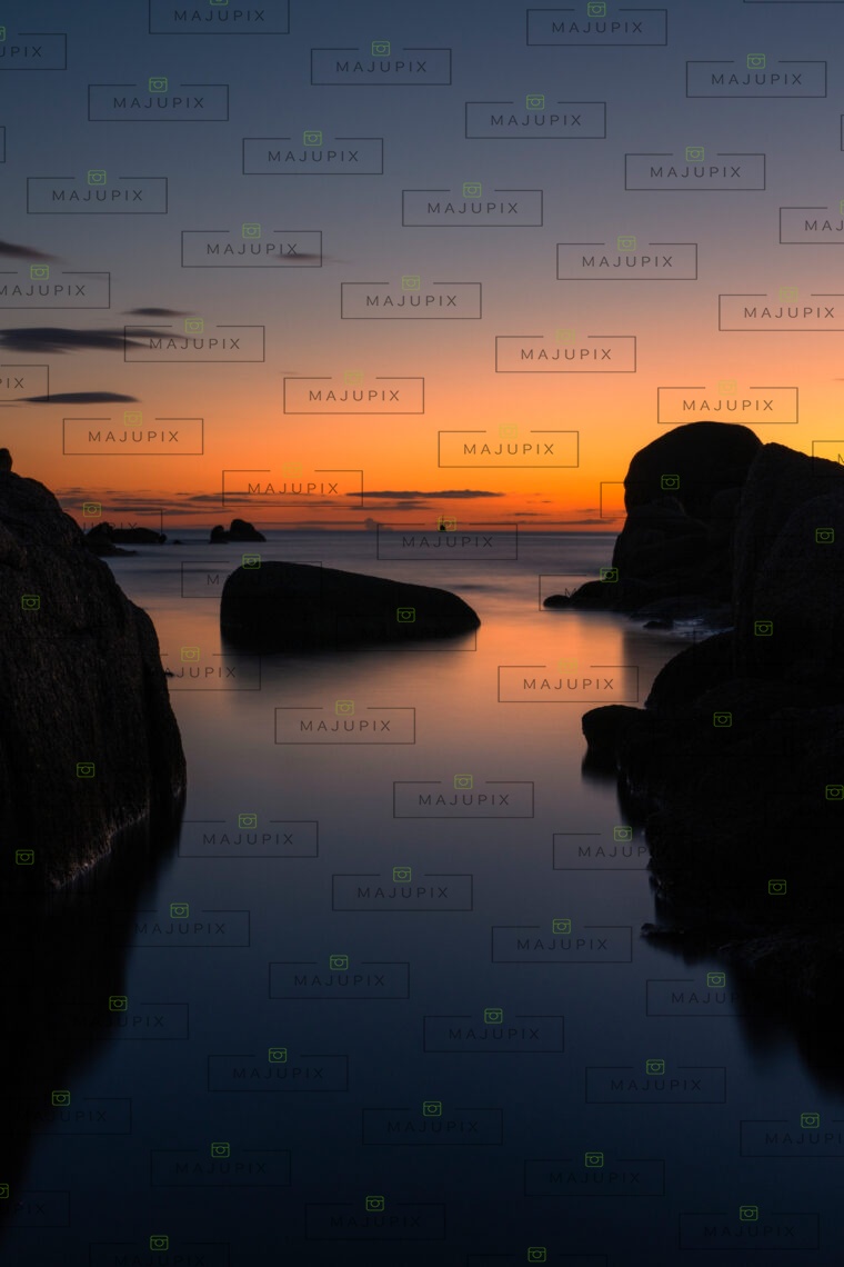 Coucher de soleil à L'Isolella