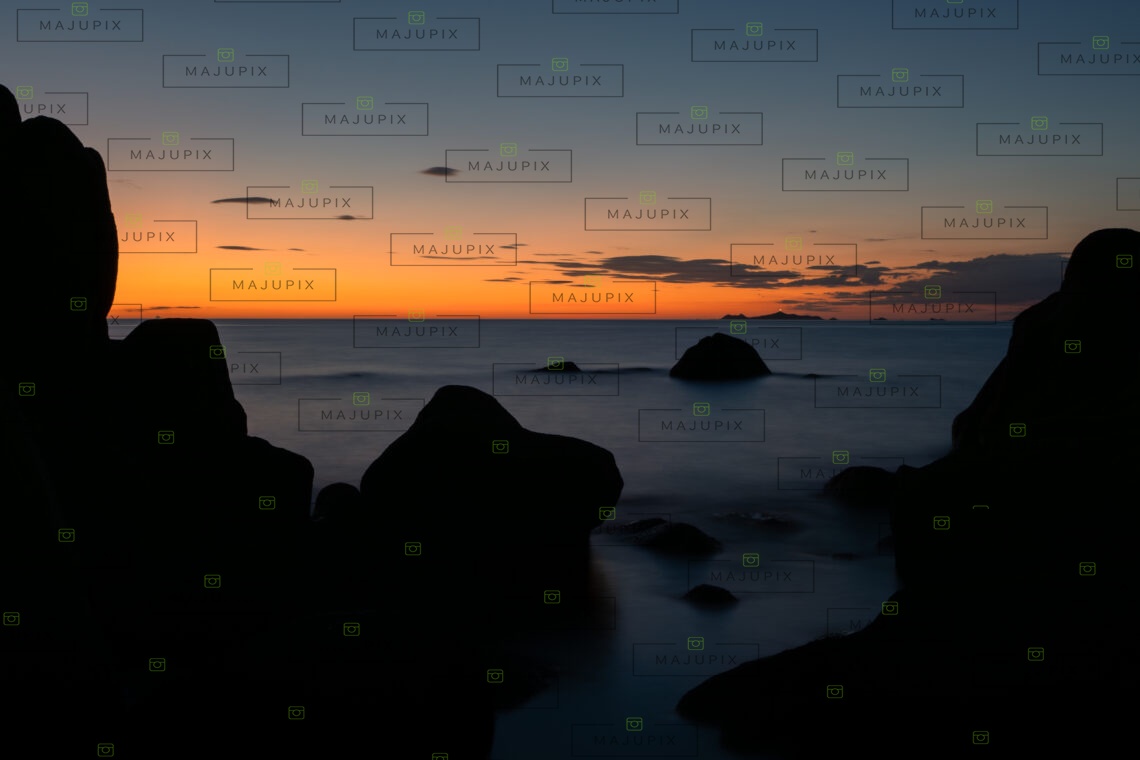 Coucher de soleil à L'Isolella