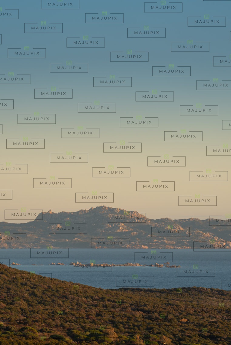 Pianottoli-Caldarello au coucher de soleil