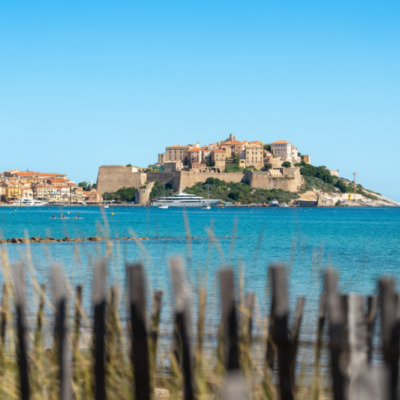 Citadelle et plage de Calvi