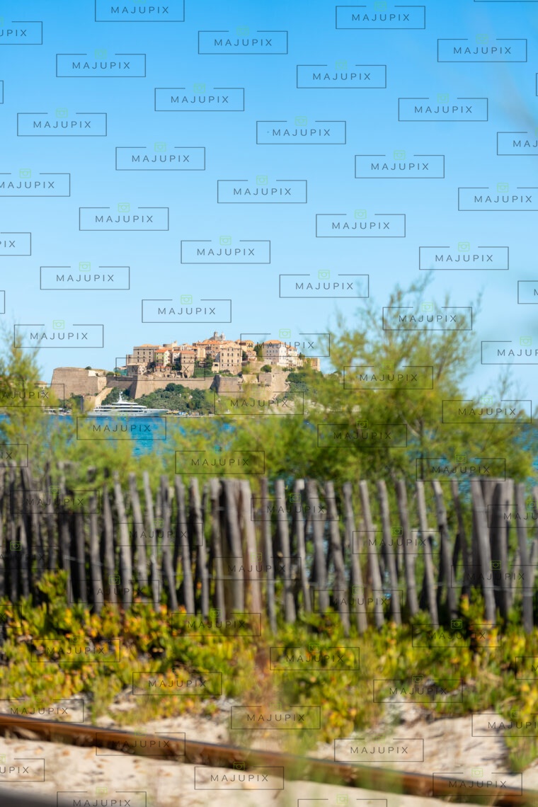 Citadelle et plage de Calvi