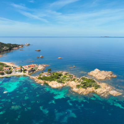 Plage de l'Isolella drone