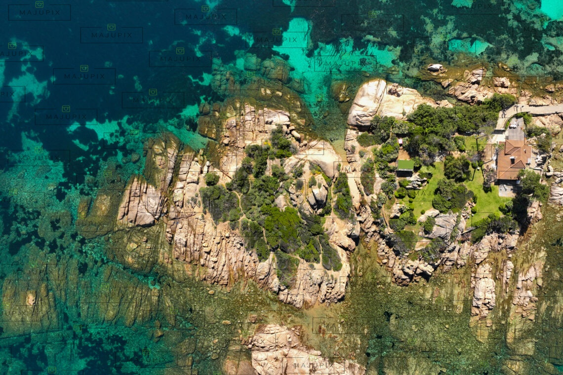 Plage de l'Isolella drone