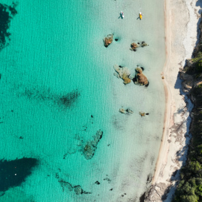 Plage de Mare e Sole Pietrosella drone