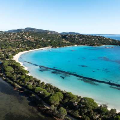 Plage de Santa Giulia  Porto-Vecchio drone