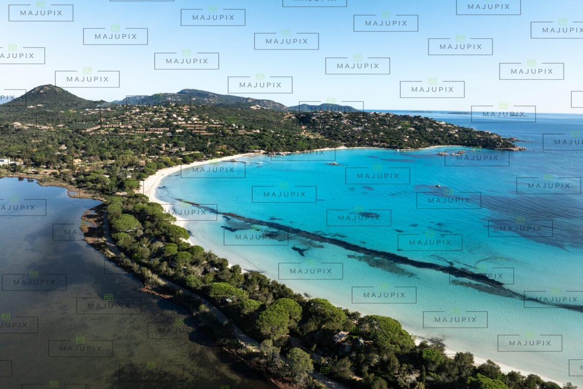 Plage de Santa Giulia  Porto-Vecchio drone