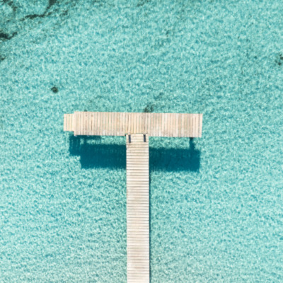 Plage de Santa Giulia Porto-Vecchio drone