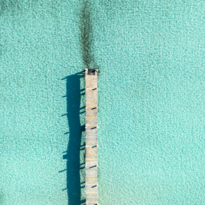 Plage de Santa Giulia Porto-Vecchio drone