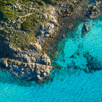 Plage de Bodri drone