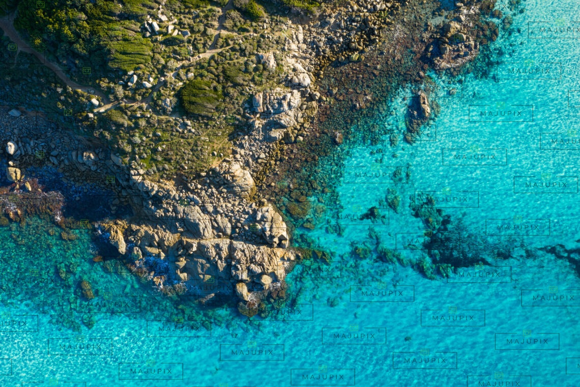 Plage de Bodri drone