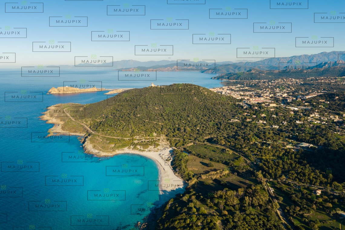 Plage de Bodri drone