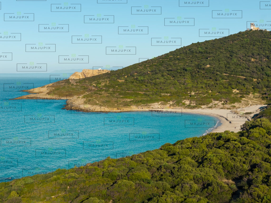 Plage de Bodri drone