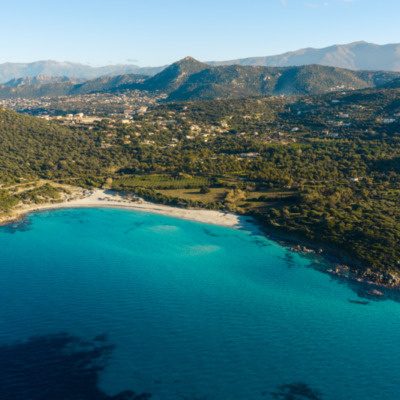 Plage de Bodri drone