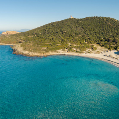 Plage de  Bodri drone