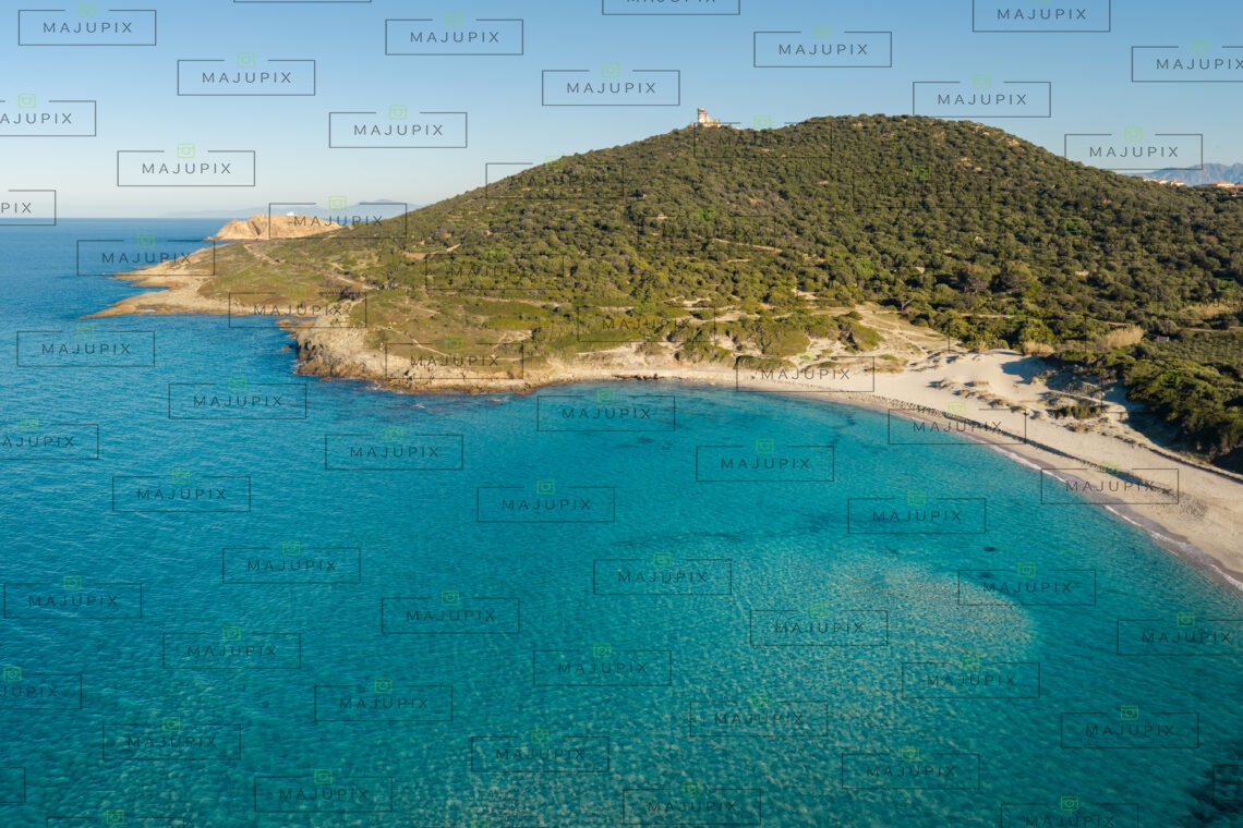Plage de  Bodri drone