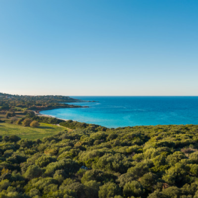 Plage de Ghjunchitu drone