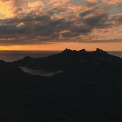 Roccapina au coucher de soleil