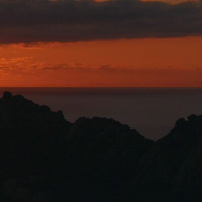 Roccapina au coucher de soleil