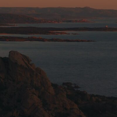Roccapina au coucher de soleil