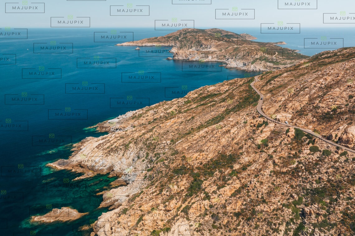 Route de Galéria  drone