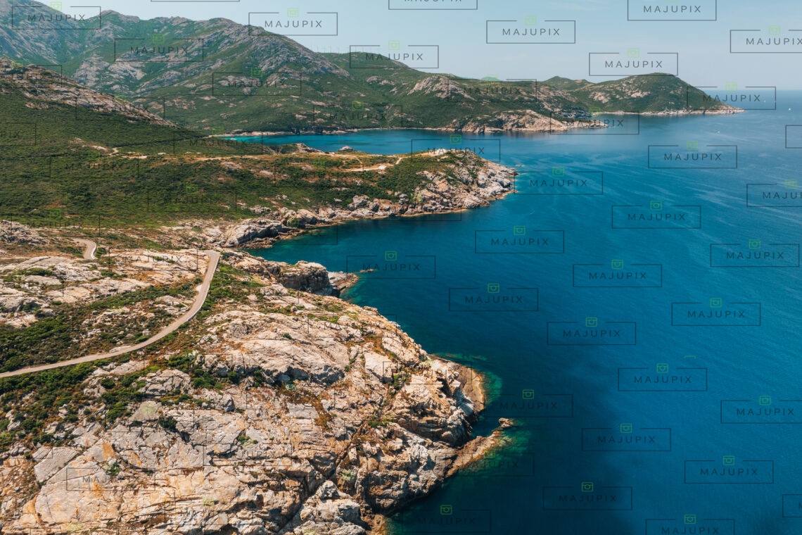 Route de Galéria drone