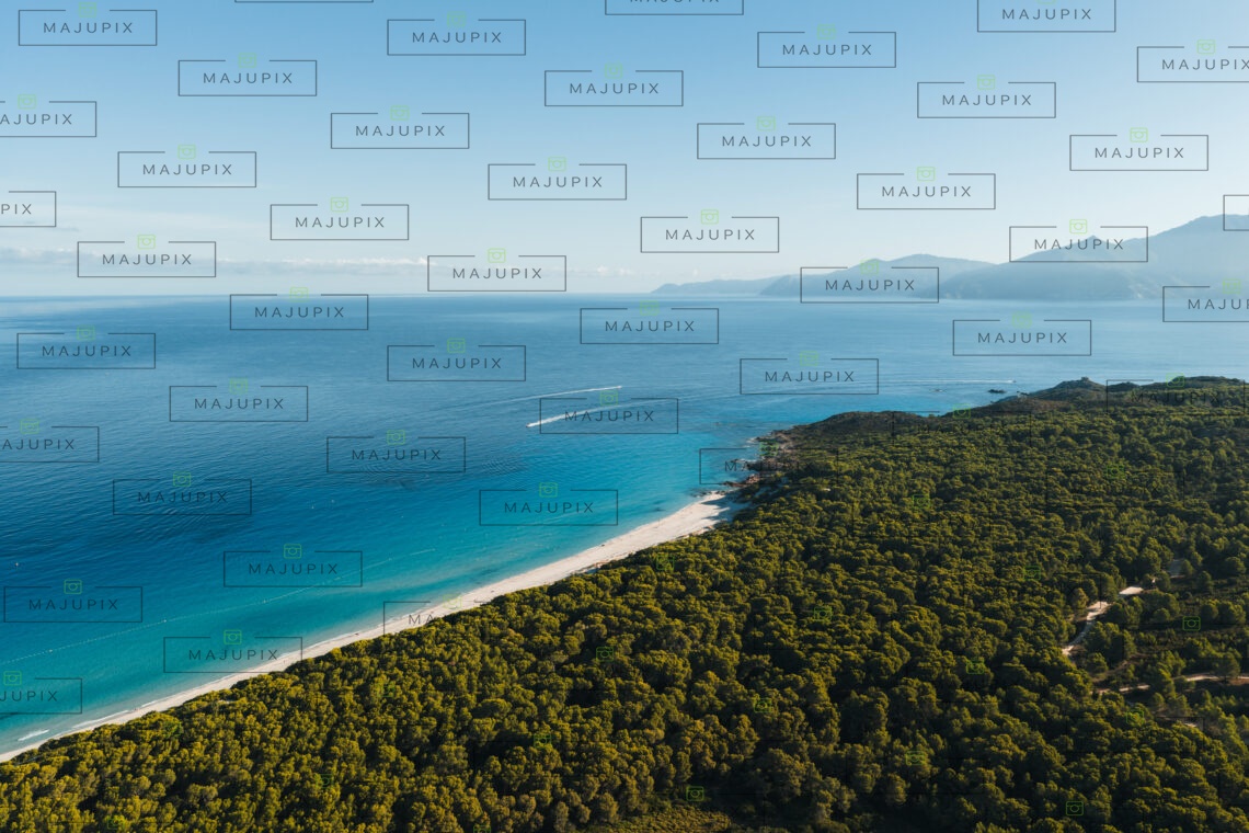 Plage de Saleccia drone