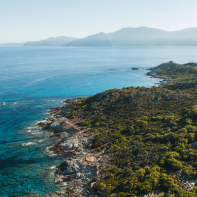 Plage de Saleccia drone