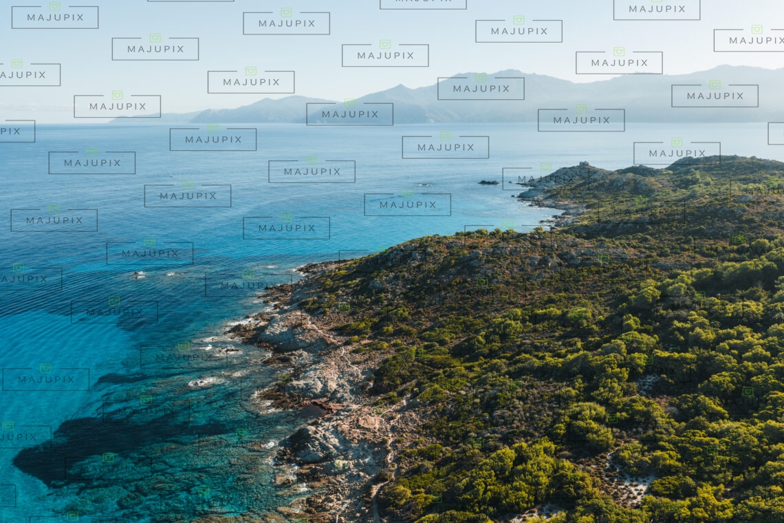 Plage de Saleccia drone