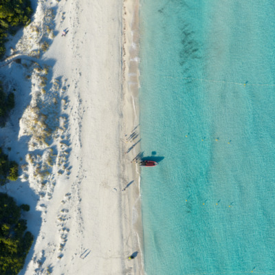 Plage de Saleccia drone