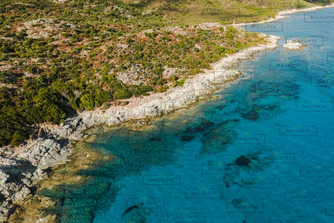 Plage de Saleccia drone