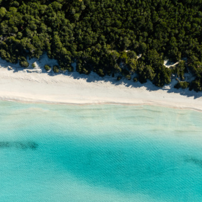 Plage de Saleccia drone