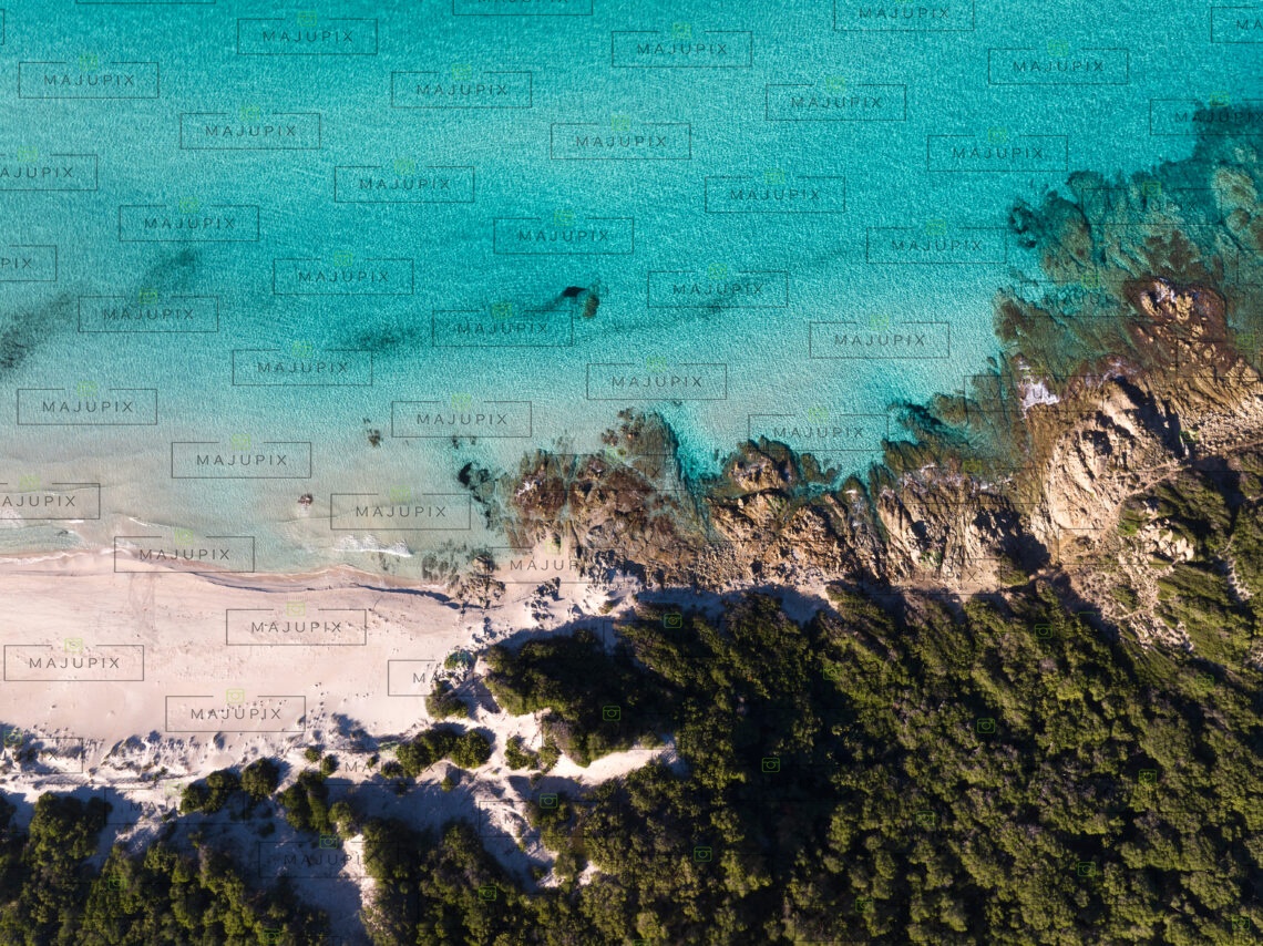 Plage de Saleccia drone