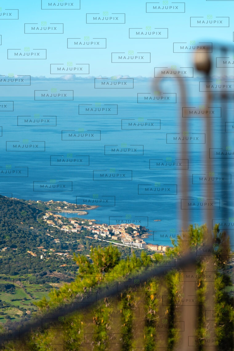Algajola depuis  Sant'Antonino