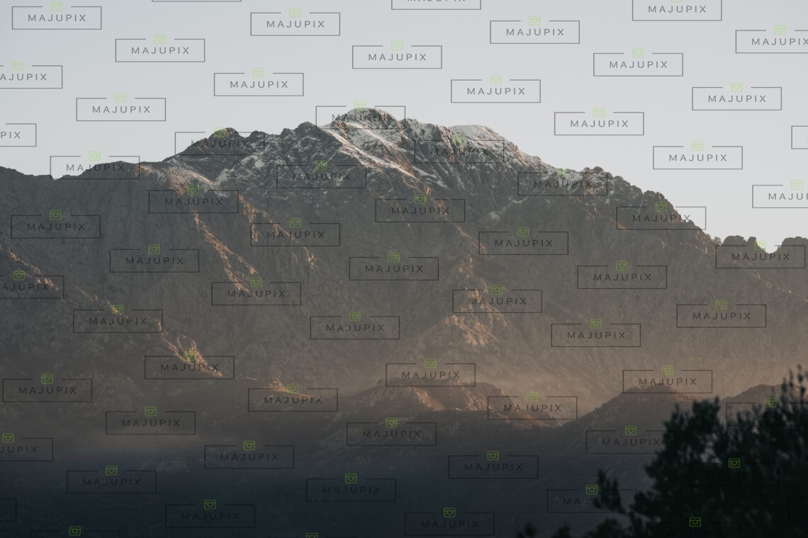 Montagne enneigée