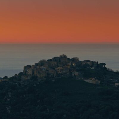 Sant'Antonino au coucher de soleil