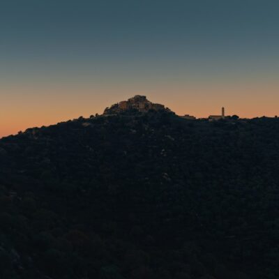 Sant'Antonino au coucher de soleil