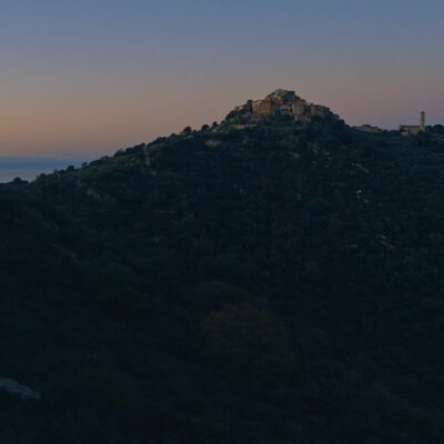 Sant'Antonino au coucher de soleil