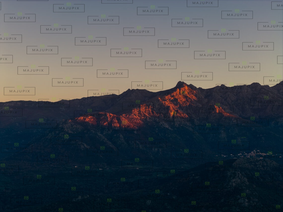 Coucher de soleil à Sant'Antonino