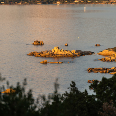 l'Isolella au coucher de soleil